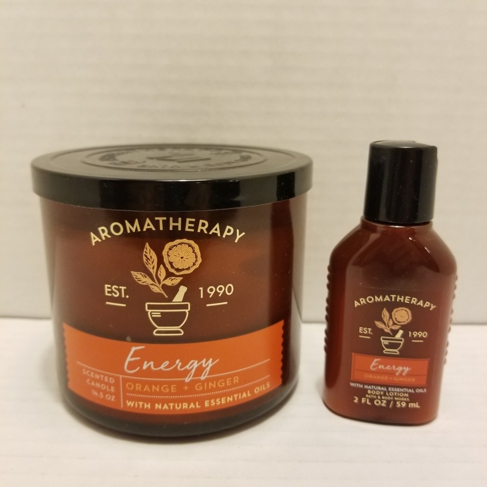 Bath & Body Works 3 wick candle and lotion